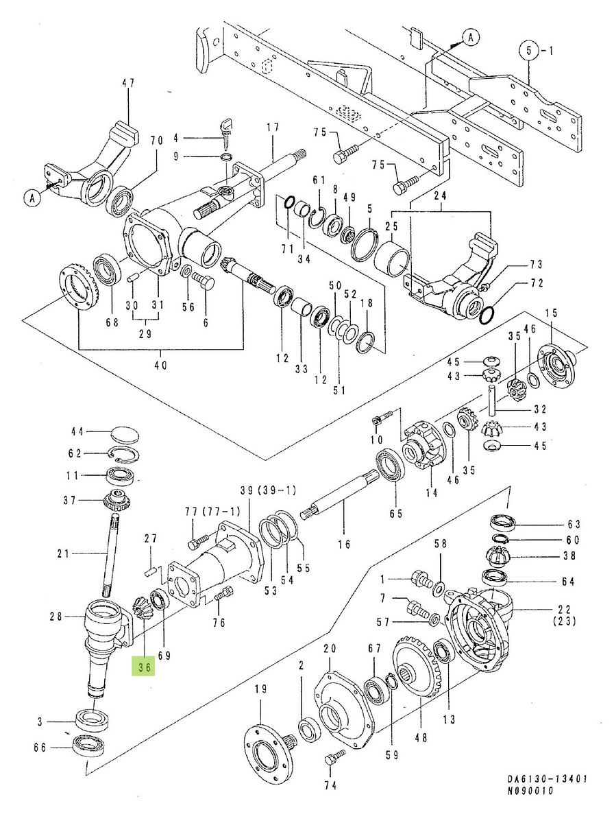 Γρανάζι Γωνιακής Ημιαξονίου Yanmar 1W3262-40500. Ανταλλακτικά μεταχειρισμένα και καινούρια, εισαγόμενα από την Ιαπωνία σε άριστη κατάσταση. Βρείτε γνήσια - original και ιμιτασιόν - aftermarket ανταλλακτικά για όλα τα Kubota σε προσιτές τιμές.