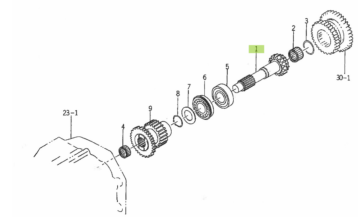 Άξονας Γρανάζι 18 Δόντια Iseki 1617-206-001-00. Ανταλλακτικά μεταχειρισμένα και καινούρια, εισαγόμενα από την Ιαπωνία σε άριστη κατάσταση. Βρείτε γνήσια - original και ιμιτασιόν - aftermarket ανταλλακτικά για όλα τα Kubota σε προσιτές τιμές.