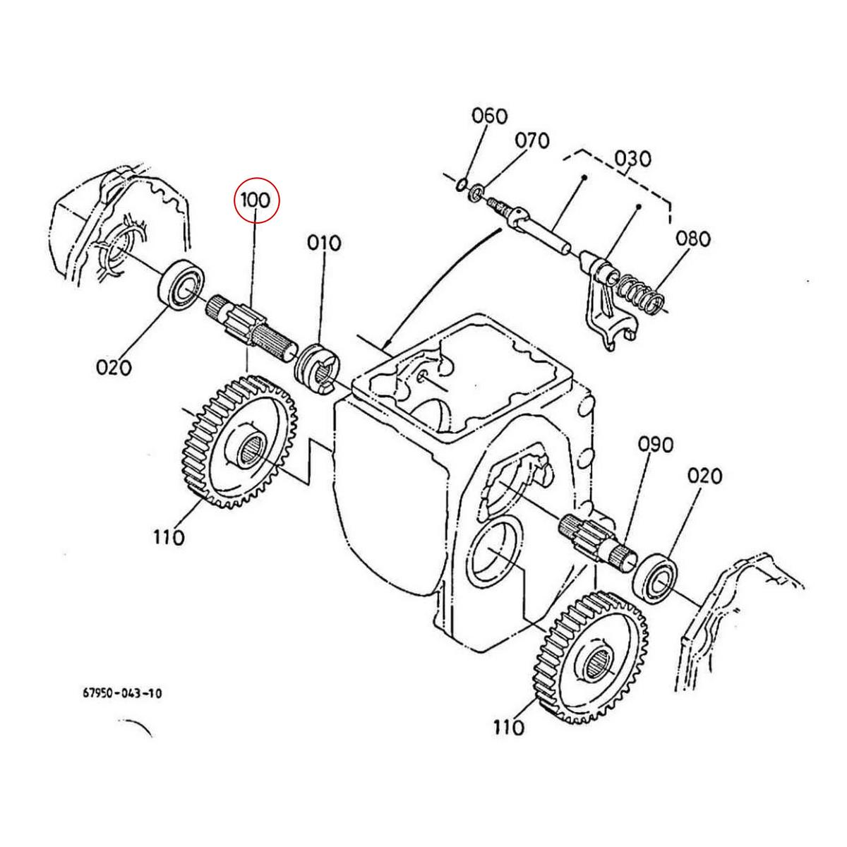 Kubota Άξονας φρένου 67950-15120. Ανταλλακτικά μεταχειρισμένα και καινούρια, εισαγόμενα από την Ιαπωνία σε άριστη κατάσταση. Βρείτε γνήσια - original και ιμιτασιόν - aftermarket ανταλλακτικά για όλα τα Kubota σε προσιτές τιμές.
