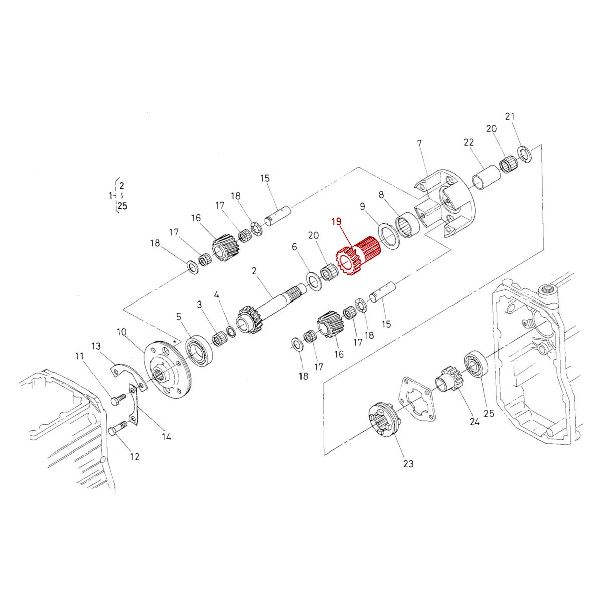 Γρανάζι 24 δόντια Kubota 67111-14990. Ανταλλακτικά μεταχειρισμένα και καινούρια, εισαγόμενα από την Ιαπωνία σε άριστη κατάσταση. Βρείτε γνήσια - original και ιμιτασιόν - aftermarket ανταλλακτικά για όλα τα τρακτέρ Kubota σε προσιτές τιμές.