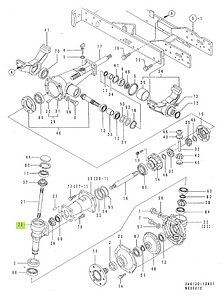 Γόνατο Μετάδοσης Yanmar 1W3211-15680. Ανταλλακτικά μεταχειρισμένα και καινούρια, εισαγόμενα από την Ιαπωνία σε άριστη κατάσταση. Βρείτε γνήσια - original και ιμιτασιόν - aftermarket ανταλλακτικά για όλα τα Kubota σε προσιτές τιμές.