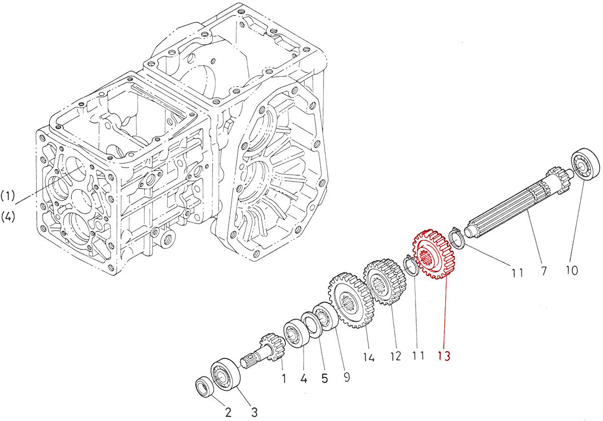 Γρανάζι 26 δόντια Kubota 66621-14540. Ανταλλακτικά μεταχειρισμένα και καινούρια, εισαγόμενα από την Ιαπωνία σε άριστη κατάσταση. Βρείτε γνήσια - original και ιμιτασιόν - aftermarket ανταλλακτικά για όλα τα τρακτέρ Kubota σε προσιτές τιμές.