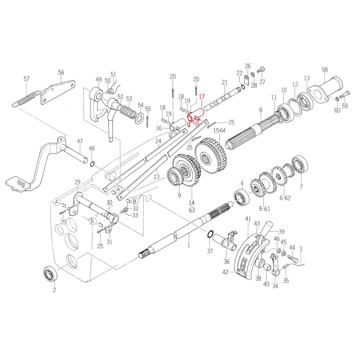 Φουρκέτα PTO γρήγορο Iseki 1421-216-002-00. Ανταλλακτικά μεταχειρισμένα και καινούρια, εισαγόμενα από την Ιαπωνία σε άριστη κατάσταση. Βρείτε γνήσια - original και ιμιτασιόν - aftermarket ανταλλακτικά για όλα τα Iseki σε προσιτές τιμές.