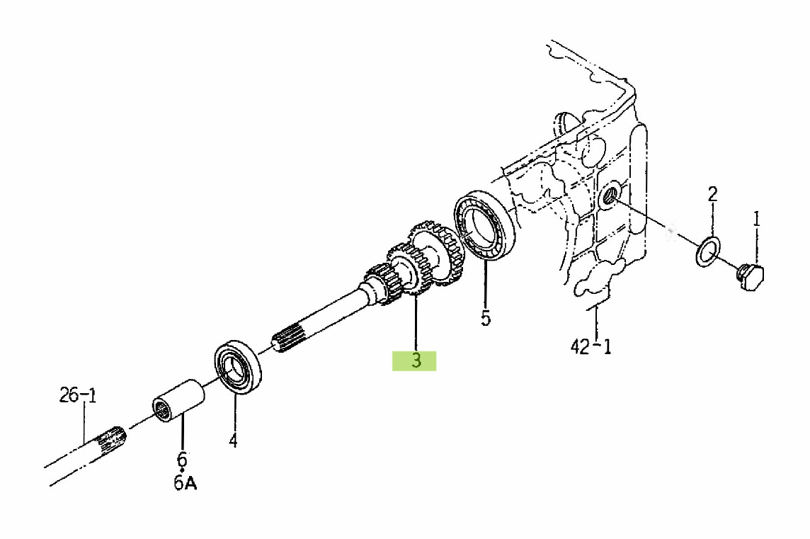 Άξονας Γρανάζι 17-23-39 Δόντια Iseki 1678-243-001-00. Ανταλλακτικά μεταχειρισμένα και καινούρια, εισαγόμενα από την Ιαπωνία σε άριστη κατάσταση. Βρείτε γνήσια - original και ιμιτασιόν - aftermarket ανταλλακτικά για όλα τα Kubota σε προσιτές τιμές.