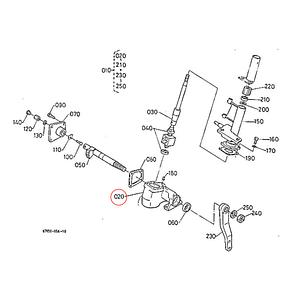 Kubota Κοβώτιο τιμονιού 67111-41110. Ανταλλακτικά μεταχειρισμένα και καινούρια, εισαγόμενα από την Ιαπωνία σε άριστη κατάσταση. Βρείτε γνήσια - original και ιμιτασιόν - aftermarket ανταλλακτικά για όλα τα Kubota σε προσιτές τιμές.
