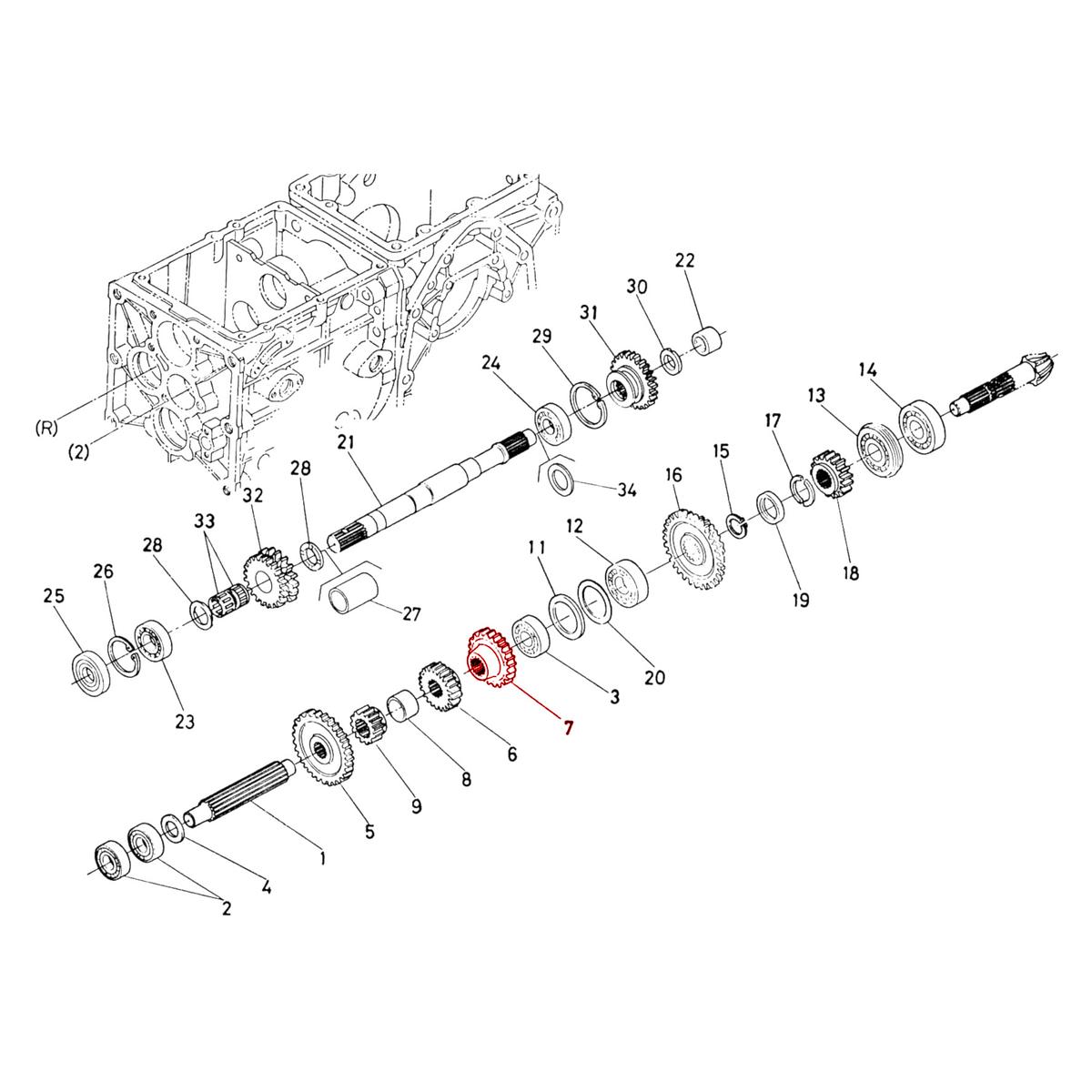 Γρανάζι 17 δόντια Kubota 66704-14270. Ανταλλακτικά μεταχειρισμένα και καινούρια, εισαγόμενα από την Ιαπωνία σε άριστη κατάσταση. Βρείτε γνήσια - original και ιμιτασιόν - aftermarket ανταλλακτικά για όλα τα τρακτέρ Kubota σε προσιτές τιμές.