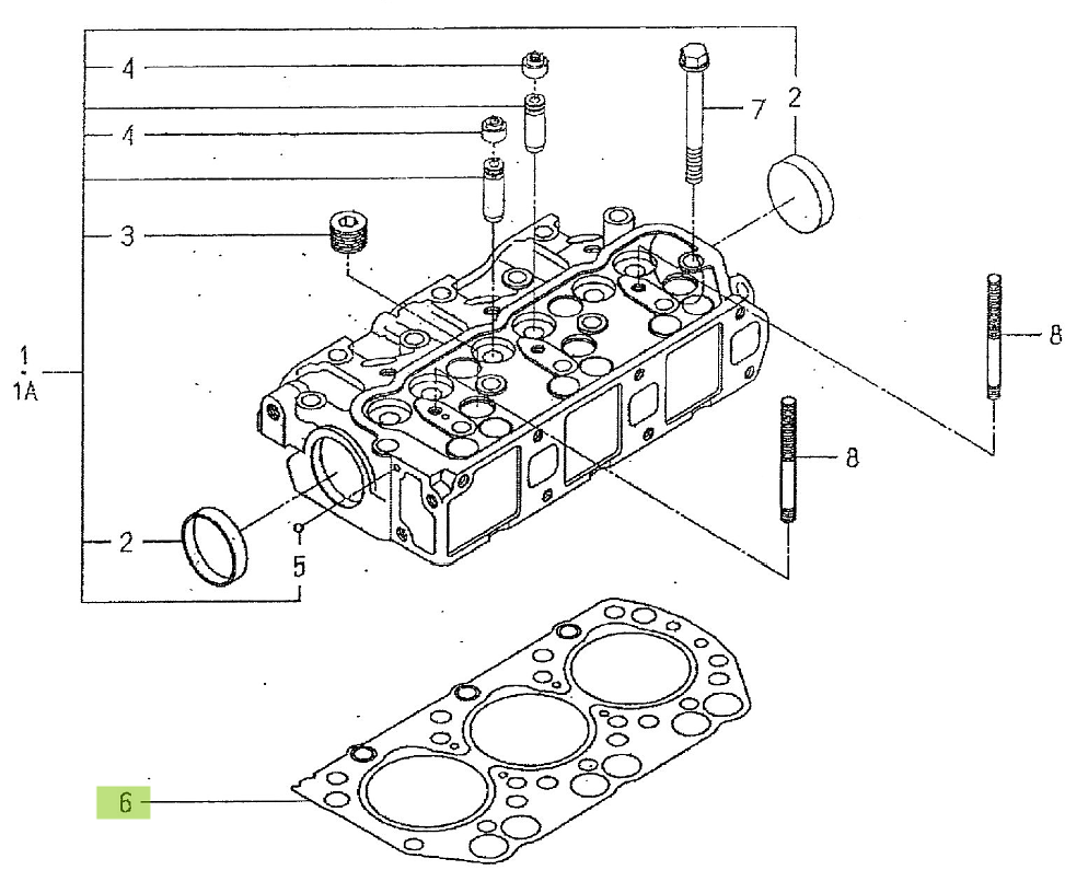 Φλάντζα Κεφαλής Iseki 6211-141-008-30. Ανταλλακτικά μεταχειρισμένα και καινούρια, εισαγόμενα από την Ιαπωνία σε άριστη κατάσταση. Βρείτε γνήσια - original και ιμιτασιόν - aftermarket ανταλλακτικά για όλα τα Kubota σε προσιτές τιμές.