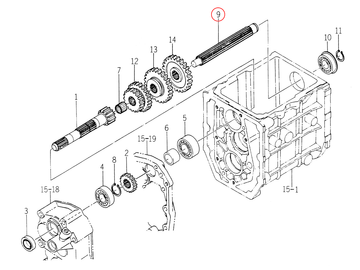 Άξονας Iseki: 1672-202-002-00. Ανταλλακτικά μεταχειρισμένα και καινούρια, εισαγόμενα από την Ιαπωνία σε άριστη κατάσταση. Βρείτε γνήσια - original και ιμιτασιόν - aftermarket ανταλλακτικά για όλα τα Iseki σε προσιτές τιμές.
