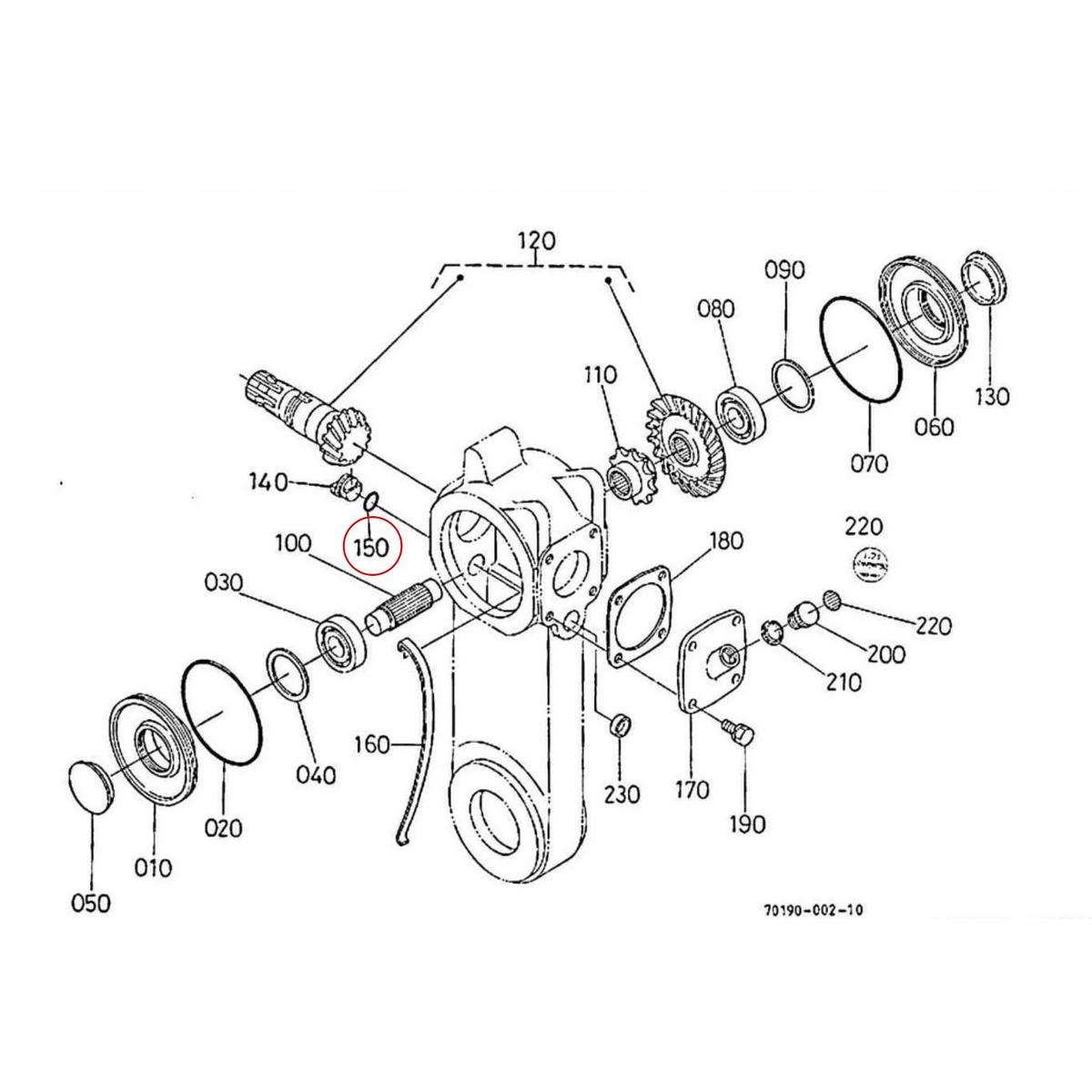 Kubota O-ring 04811-10220. Ανταλλακτικά μεταχειρισμένα και καινούρια, εισαγόμενα από την Ιαπωνία σε άριστη κατάσταση. Βρείτε γνήσια - original και ιμιτασιόν - aftermarket ανταλλακτικά για όλα τα Kubota σε προσιτές τιμές.
