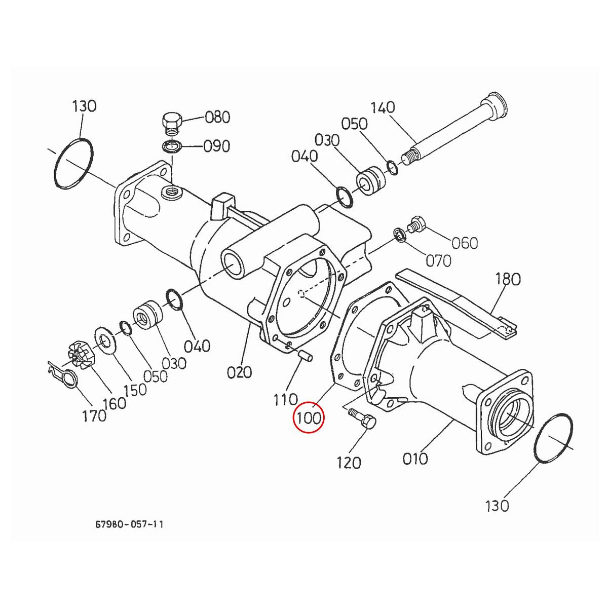 Kubota Φλάντζα 76621-56130. Ανταλλακτικά μεταχειρισμένα και καινούρια, εισαγόμενα από την Ιαπωνία σε άριστη κατάσταση. Βρείτε γνήσια - original και ιμιτασιόν - aftermarket ανταλλακτικά για όλα τα Kubota σε προσιτές τιμές.