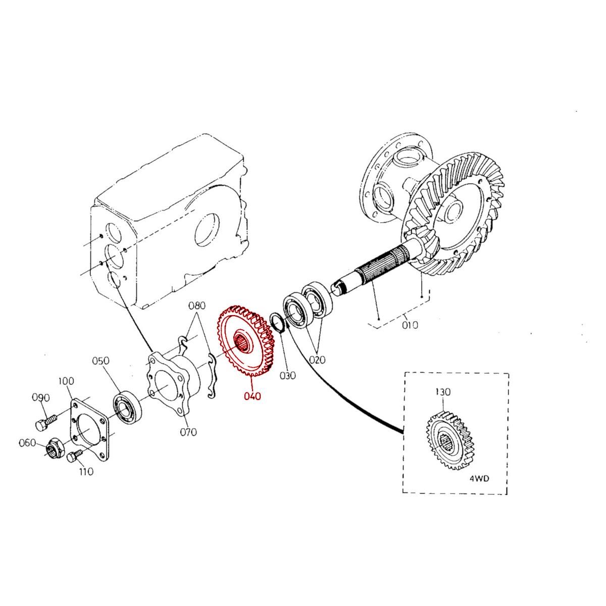 Γρανάζι 15-37T Kubota 35300-21950. Ανταλλακτικά μεταχειρισμένα και καινούρια, εισαγόμενα από την Ιαπωνία σε άριστη κατάσταση. Βρείτε γνήσια - original και ιμιτασιόν - aftermarket ανταλλακτικά για όλα τα τρακτέρ Kubota σε προσιτές τιμές.