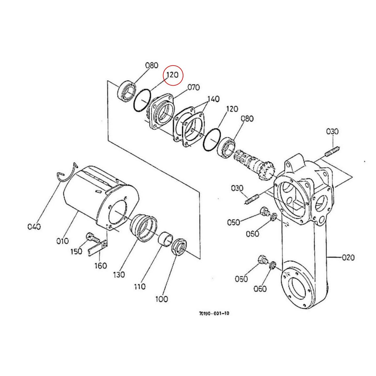 Kubota O-ring 04811-50750. Ανταλλακτικά μεταχειρισμένα και καινούρια, εισαγόμενα από την Ιαπωνία σε άριστη κατάσταση. Βρείτε γνήσια - original και ιμιτασιόν - aftermarket ανταλλακτικά για όλα τα Kubota σε προσιτές τιμές.