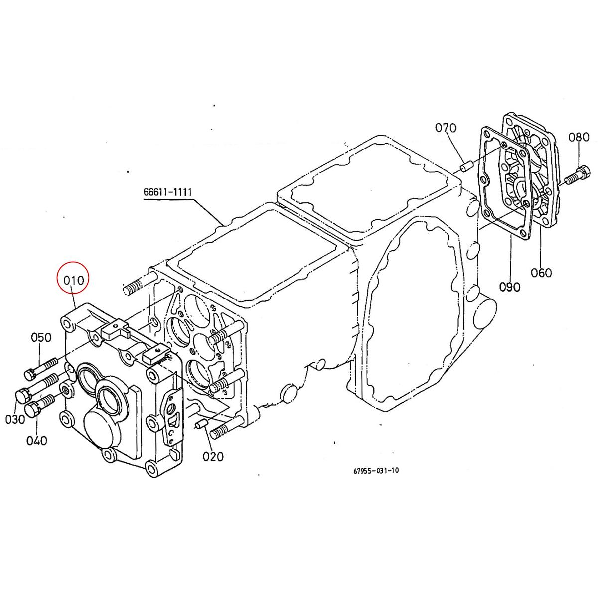 Kubota Πλάκα σασμάν 67955-12110. Ανταλλακτικά μεταχειρισμένα και καινούρια, εισαγόμενα από την Ιαπωνία σε άριστη κατάσταση. Βρείτε γνήσια - original και ιμιτασιόν - aftermarket ανταλλακτικά για όλα τα Kubota σε προσιτές τιμές.