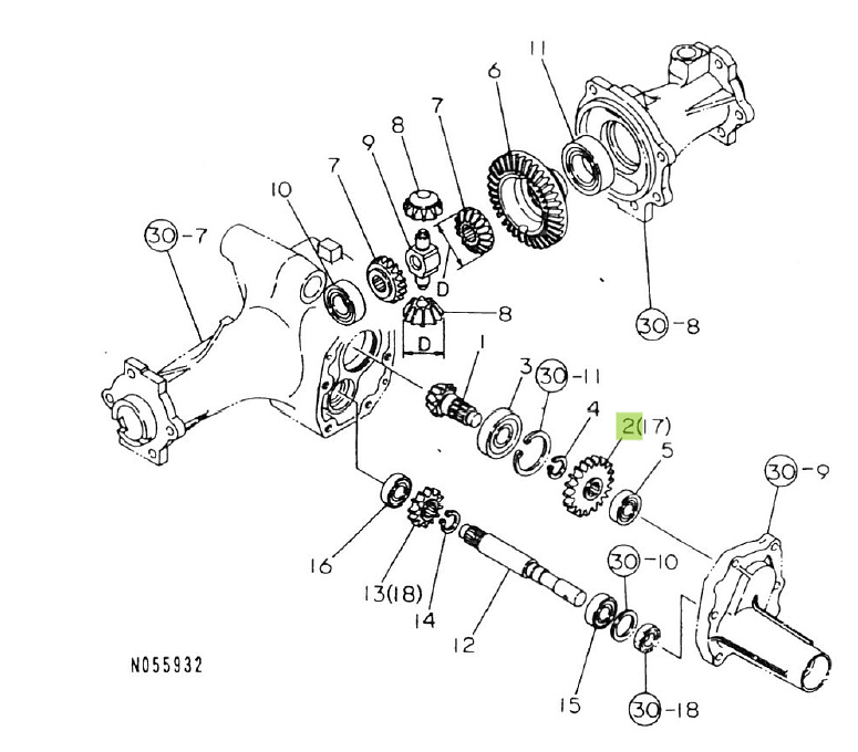 Gear 25 Teeth Yanmar 198421-13120. Used and new spare parts, imported from Japan in excellent condition. Find genuine - original and aftermarket spare parts for all Yanmar tractors at affordable prices.
