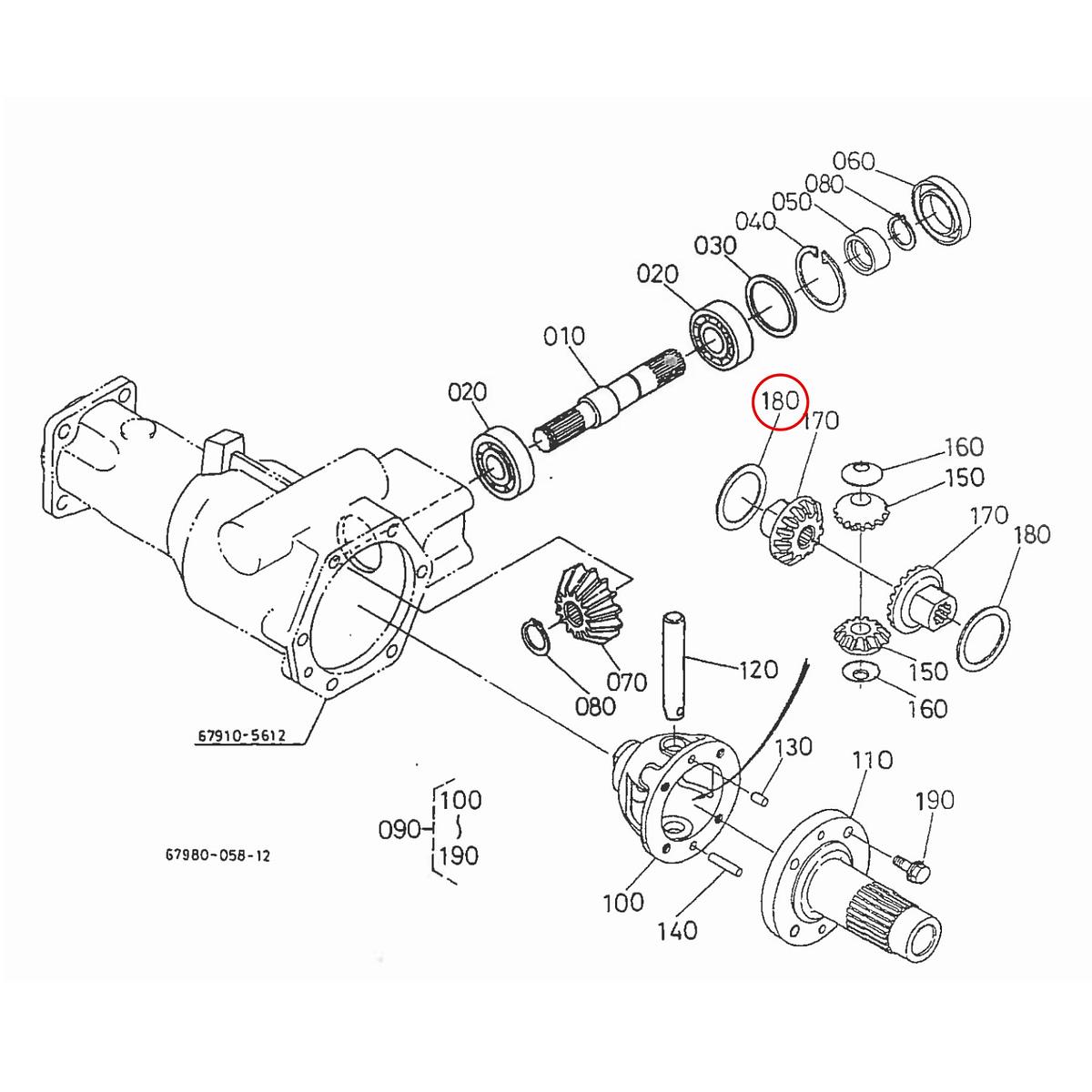 Kubota Ροδέλα 67910-56670. Ανταλλακτικά μεταχειρισμένα και καινούρια, εισαγόμενα από την Ιαπωνία σε άριστη κατάσταση. Βρείτε γνήσια - original και ιμιτασιόν - aftermarket ανταλλακτικά για όλα τα Kubota σε προσιτές τιμές.