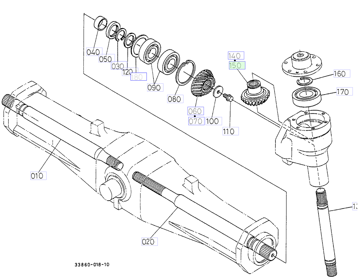 Γρανάζι 16 Δόντια Αριστ. Kubota 33980-43450. Ανταλλακτικά μεταχειρισμένα και καινούρια, εισαγόμενα από την Ιαπωνία σε άριστη κατάσταση. Βρείτε γνήσια - original και ιμιτασιόν - aftermarket ανταλλακτικά για όλα τα Kubota σε προσιτές τιμές.