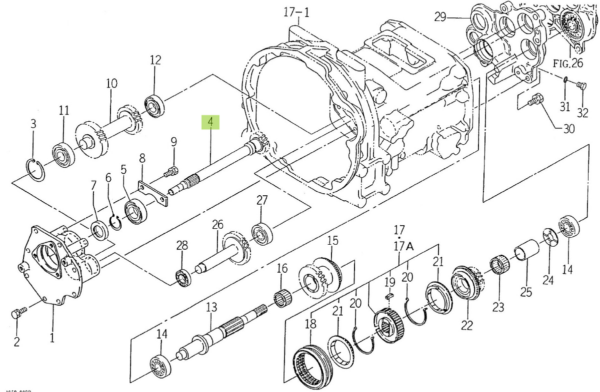 Άξονας Πριζντιρέκτ 19 Δόντια Iseki 1652-203-003-00. Ανταλλακτικά μεταχειρισμένα και καινούρια, εισαγόμενα από την Ιαπωνία σε άριστη κατάσταση. Βρείτε γνήσια - original και ιμιτασιόν - aftermarket ανταλλακτικά για όλα τα Kubota σε προσιτές τιμές.
