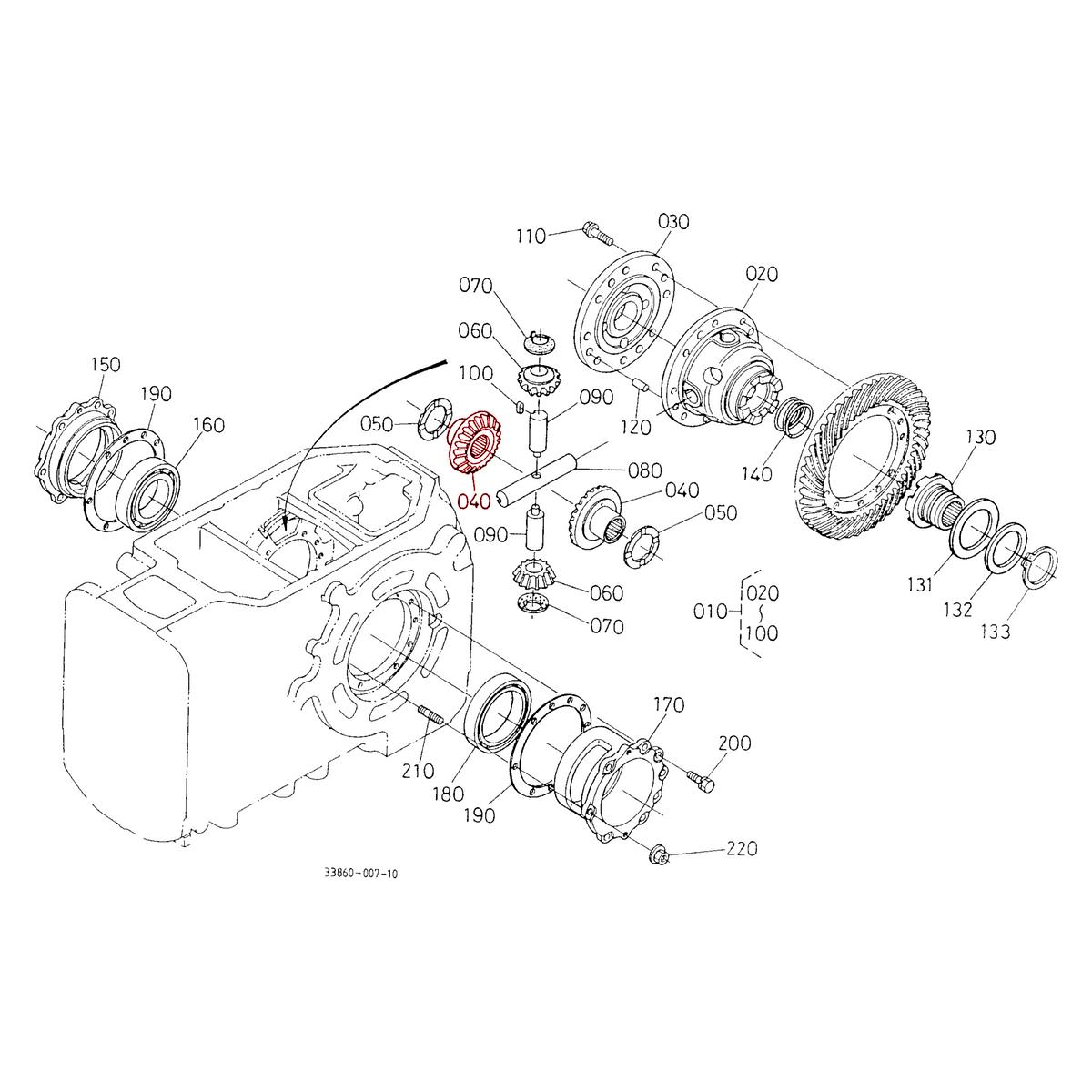 Γρανάζι κορώνας Kubota 33980-32720. Ανταλλακτικά μεταχειρισμένα και καινούρια, εισαγόμενα από την Ιαπωνία σε άριστη κατάσταση. Βρείτε γνήσια - original και ιμιτασιόν - aftermarket ανταλλακτικά για όλα τα τρακτέρ Kubota σε προσιτές τιμές.
