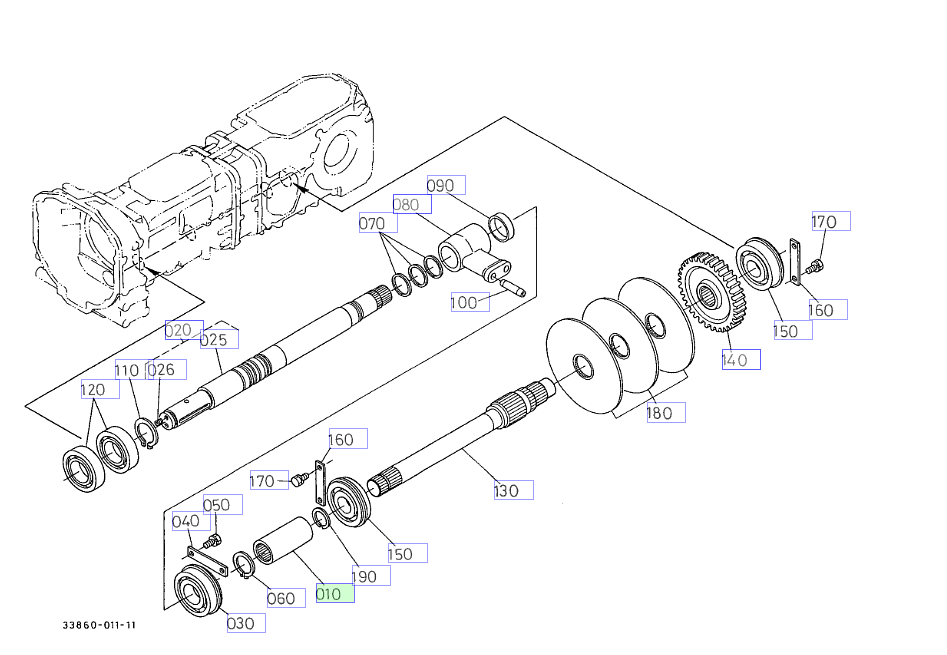 Μούφα 43x95 Kubota 33750-40180. Ανταλλακτικά μεταχειρισμένα και καινούρια, εισαγόμενα από την Ιαπωνία σε άριστη κατάσταση. Βρείτε γνήσια - original και ιμιτασιόν - aftermarket ανταλλακτικά για όλα τα Kubota σε προσιτές τιμές.