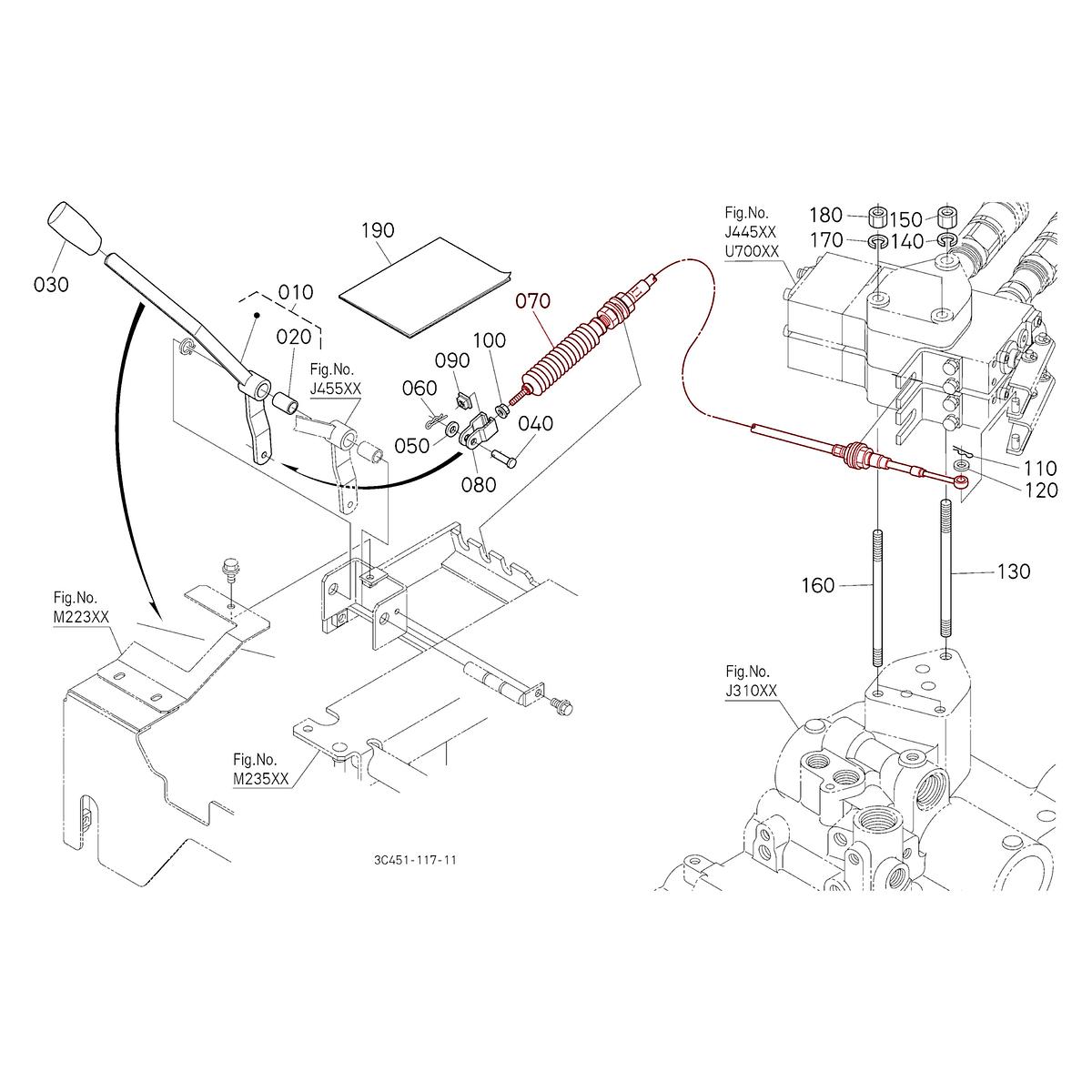 Ντίζα βοηθητικής βαλβίδας ελέγχου Kubota 3C451-97122. Ανταλλακτικά μεταχειρισμένα και καινούρια, εισαγόμενα από την Ιαπωνία σε άριστη κατάσταση. Βρείτε γνήσια - original και ιμιτασιόν - aftermarket ανταλλακτικά για όλα τα τρακτέρ Kubota σε προσιτές τιμές.