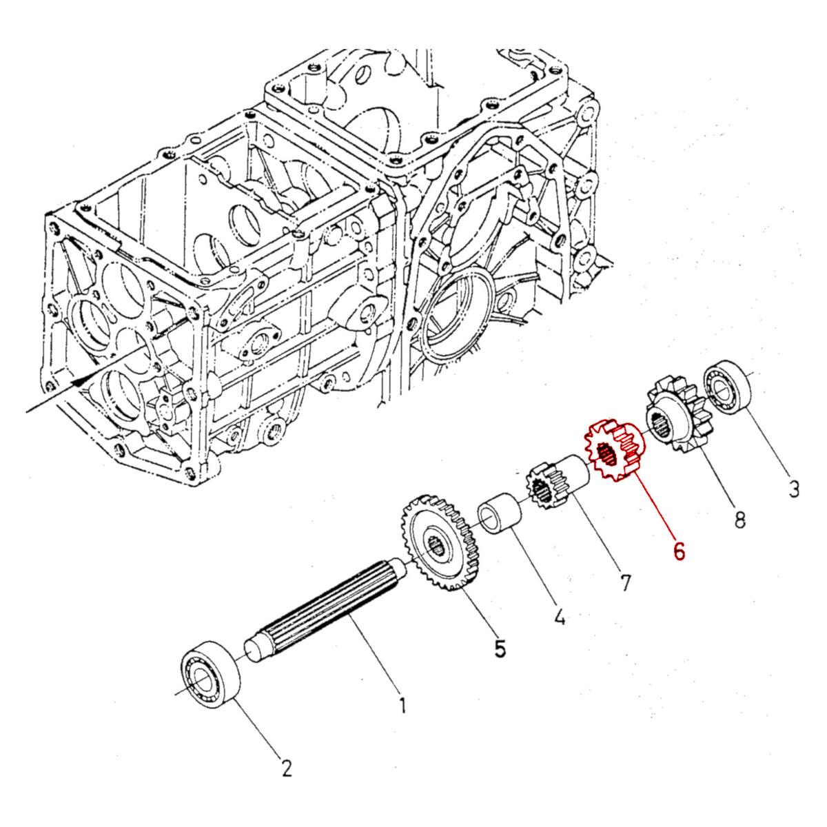Γρανάζι 13 δόντια Kubota 67311-14240. Ανταλλακτικά μεταχειρισμένα και καινούρια, εισαγόμενα από την Ιαπωνία σε άριστη κατάσταση. Βρείτε γνήσια - original και ιμιτασιόν - aftermarket ανταλλακτικά για όλα τα τρακτέρ Kubota σε προσιτές τιμές.