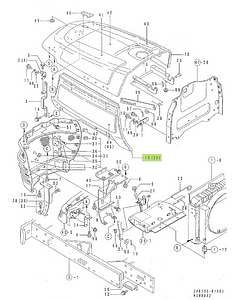 Πλαϊνό Πάνελ Αριστ. Yanmar 1W3781-05270. Ανταλλακτικά μεταχειρισμένα και καινούρια, εισαγόμενα από την Ιαπωνία σε άριστη κατάσταση. Βρείτε γνήσια - original και ιμιτασιόν - aftermarket ανταλλακτικά για όλα τα Kubota σε προσιτές τιμές.