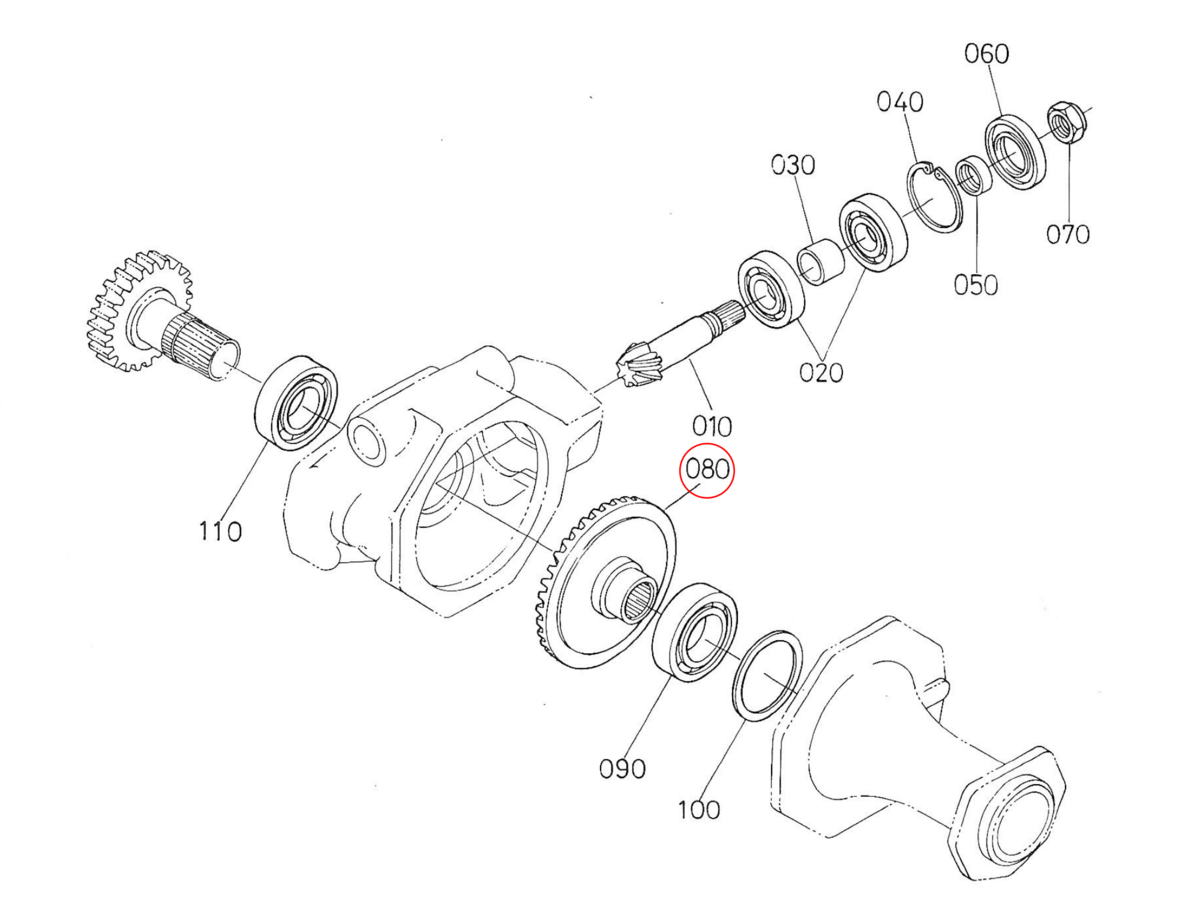 Κορώνα 4x4 DT 37 δόντια Kubota: 67156-76250. Ανταλλακτικά μεταχειρισμένα και καινούρια, εισαγόμενα από την Ιαπωνία σε άριστη κατάσταση. Βρείτε γνήσια - original και ιμιτασιόν - aftermarket ανταλλακτικά για όλα τα Kubota σε προσιτές τιμές.