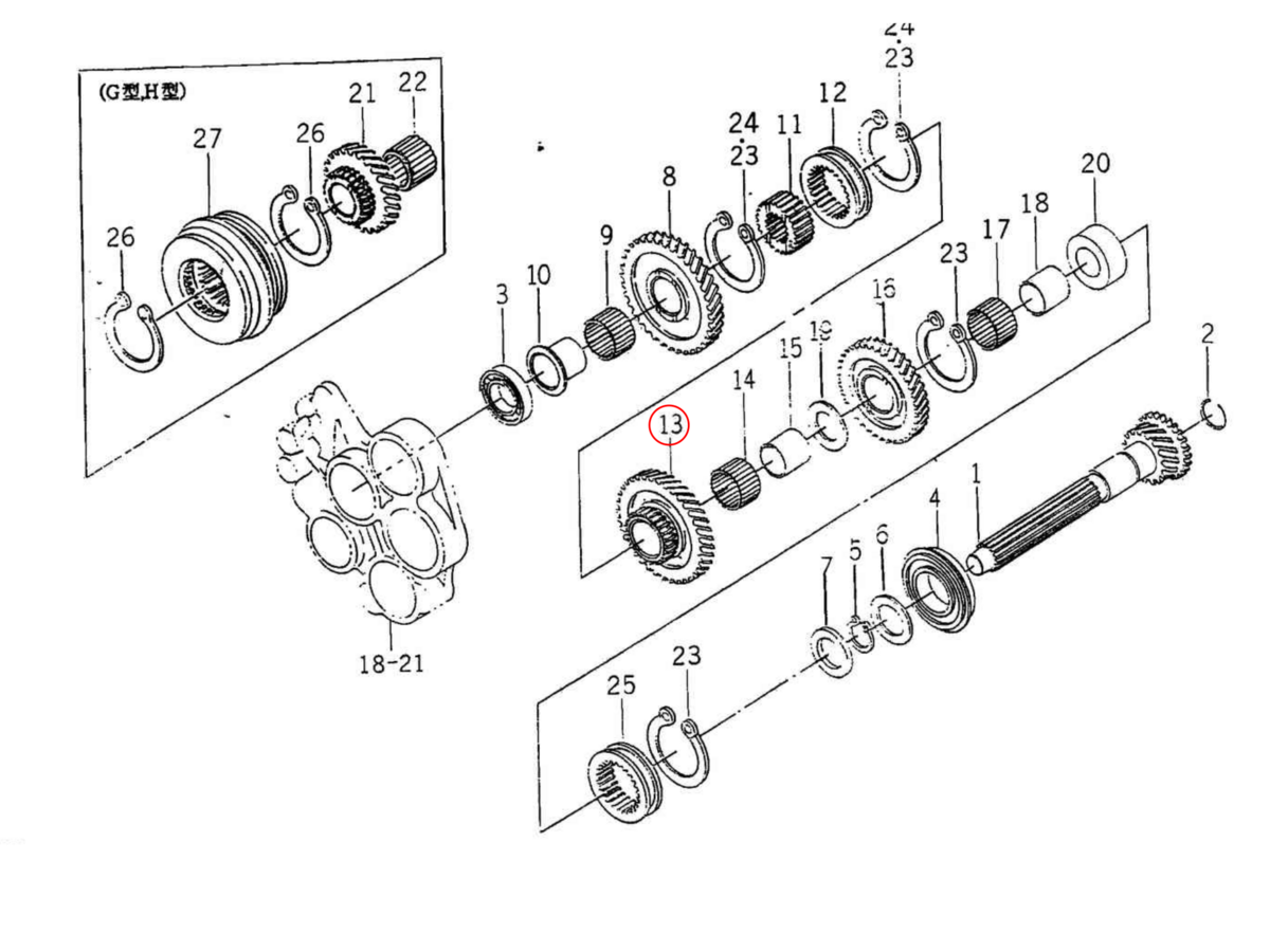 Γρανάζι σασμάν 36 δόντια Iseki: 1560-208-007-60. Ανταλλακτικά μεταχειρισμένα και καινούρια, εισαγόμενα από την Ιαπωνία σε άριστη κατάσταση. Βρείτε γνήσια - original και ιμιτασιόν - aftermarket ανταλλακτικά για όλα τα Iseki σε προσιτές τιμές.