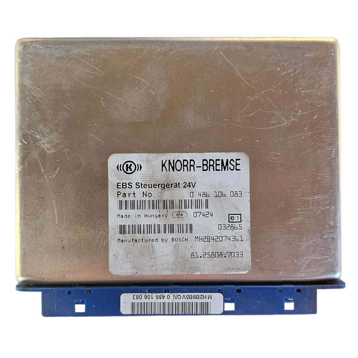 EBS Control Unit MAN 81258087033 – Knorr-Bremse 0486106083