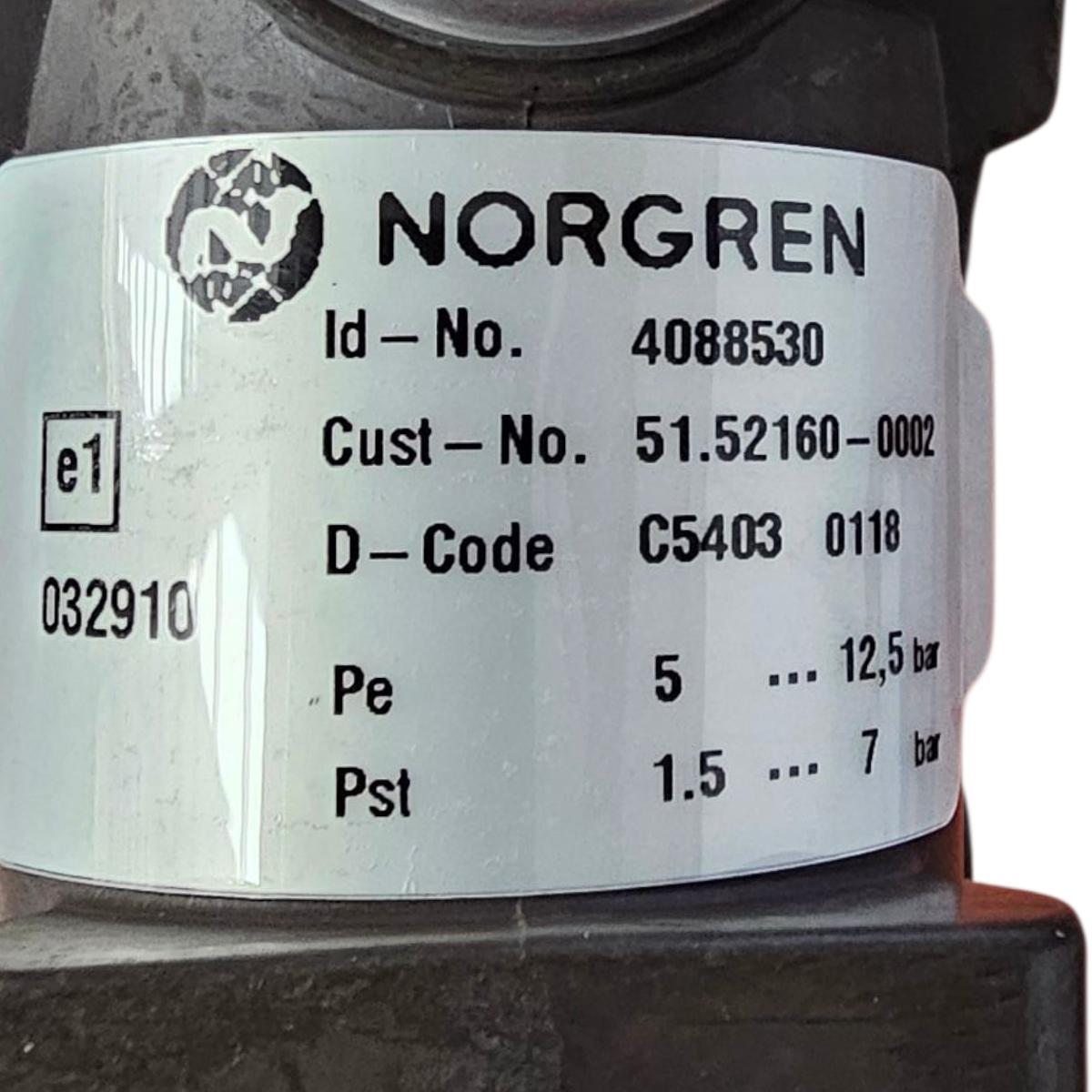 Retarder Valve Norgren – 4088530 - 51521600002