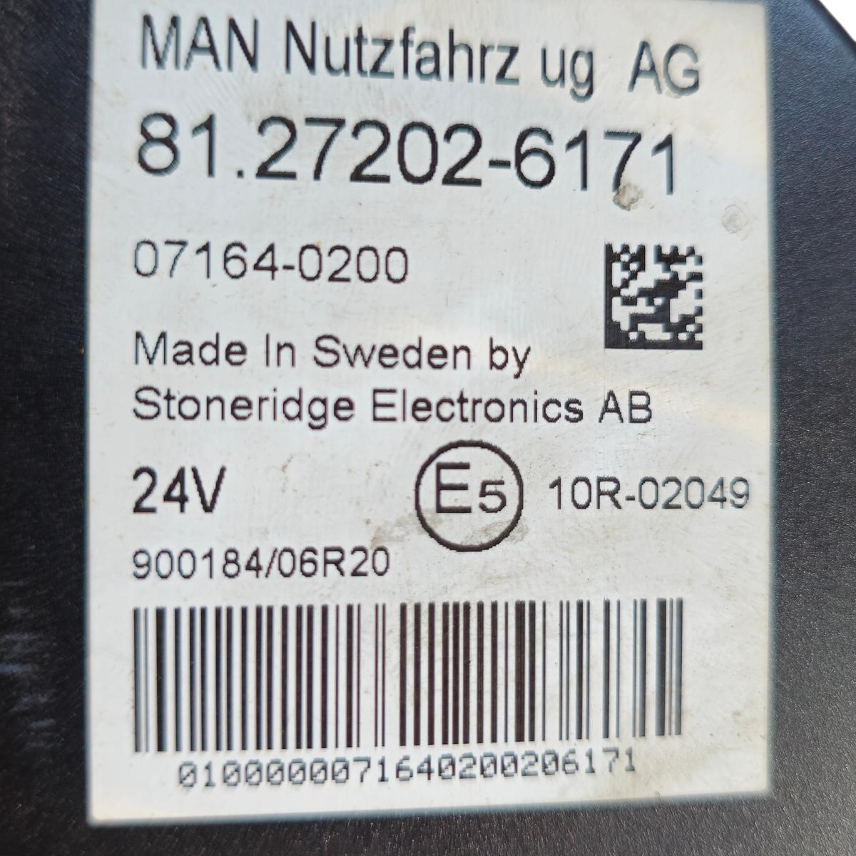 Instrument Cluster MAN – 81272026171