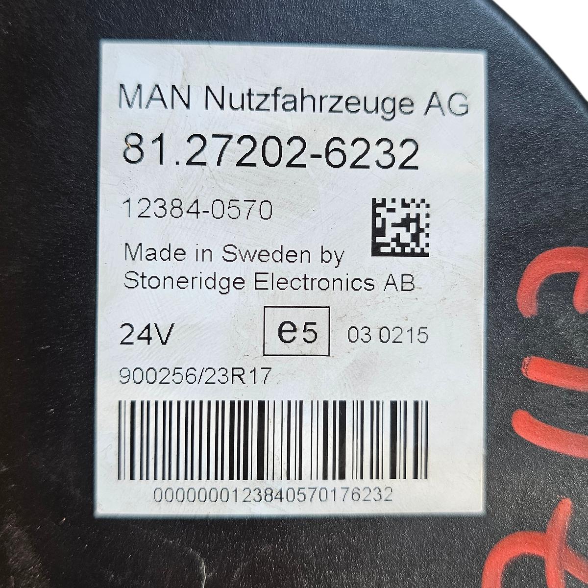 Instrument Cluster MAN – 81272026232