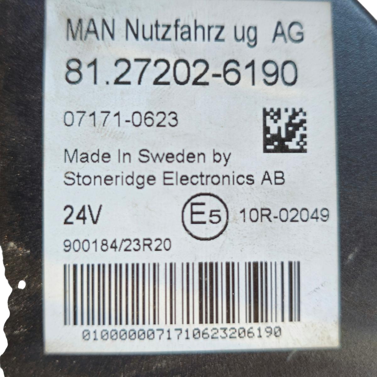 Instrument Cluster MAN – 81272026190