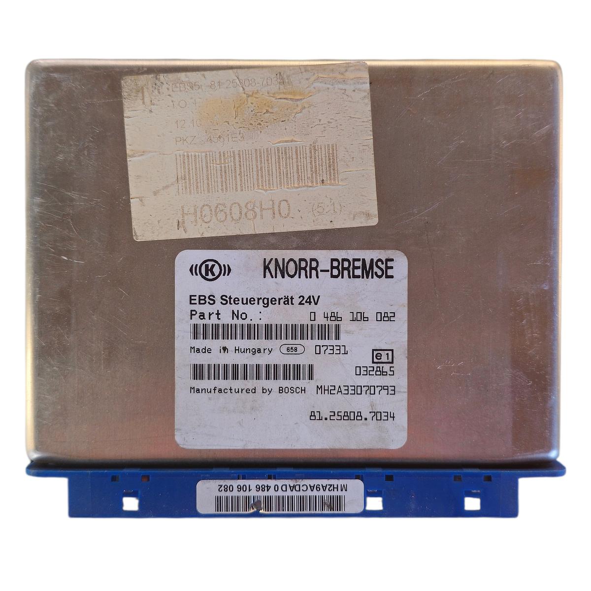 EBS Control Unit MAN 81258087034 – Knorr-Bremse 0486106082