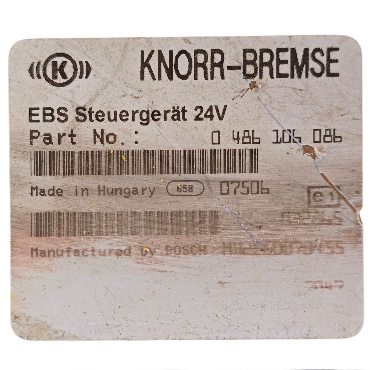EBS Control Unit MAN 81258087055 – Knorr-Bremse 0486106086