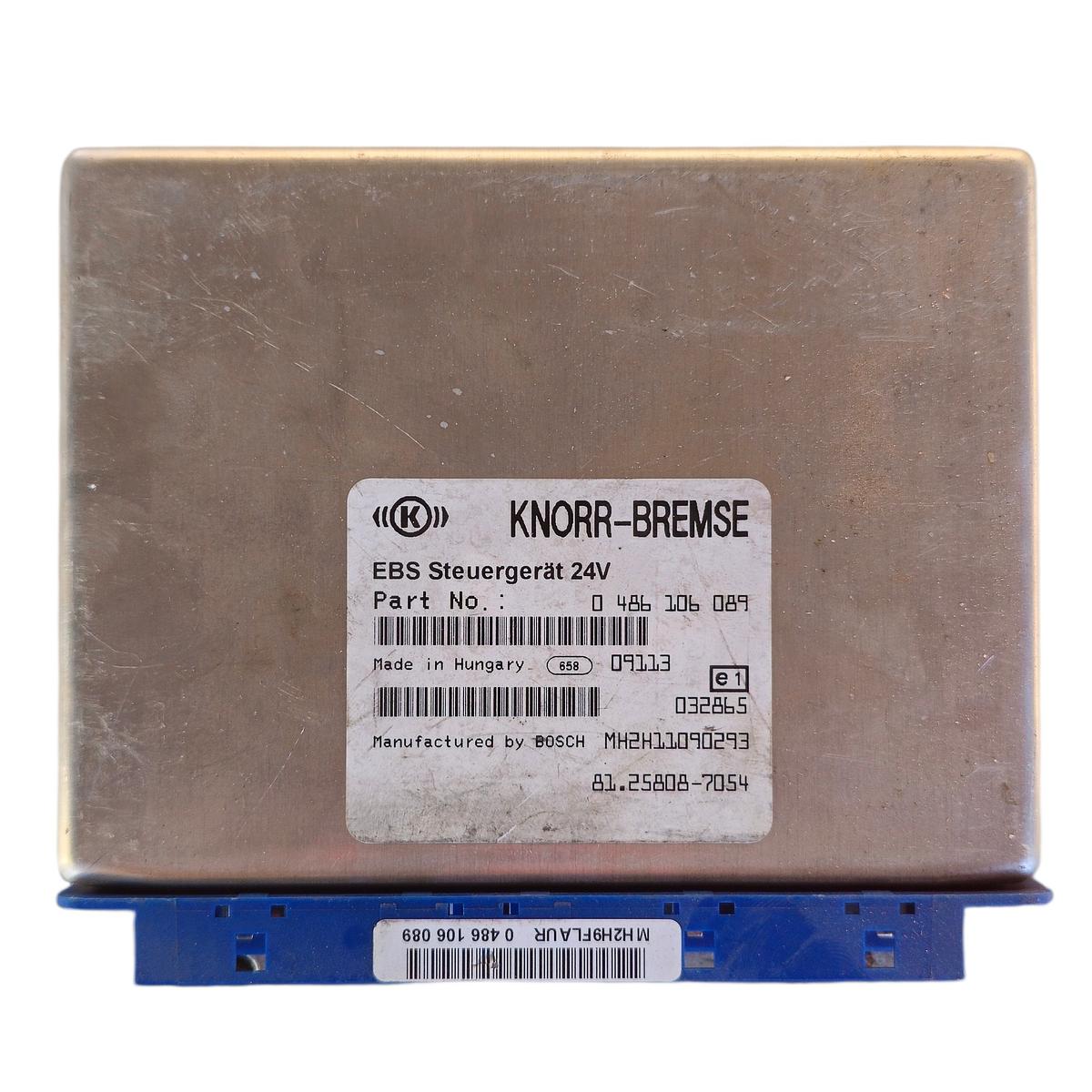 EBS Control Unit MAN 81258087054 – Knorr-Bremse 0486106089