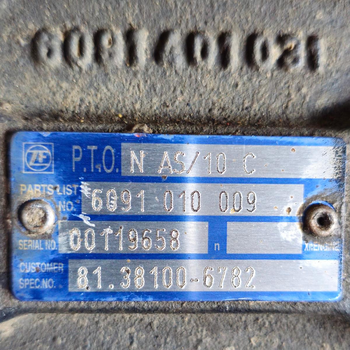 Double Output PTO ZF 6091010009 – MAN 81381006782