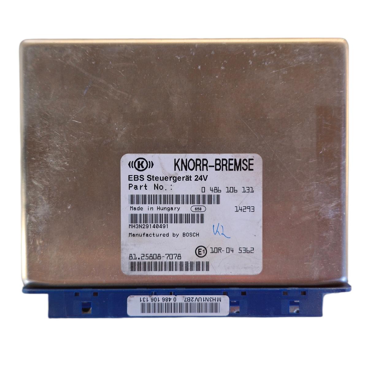 EBS Control Unit MAN 81258087078 – Knorr-Bremse 0486106131