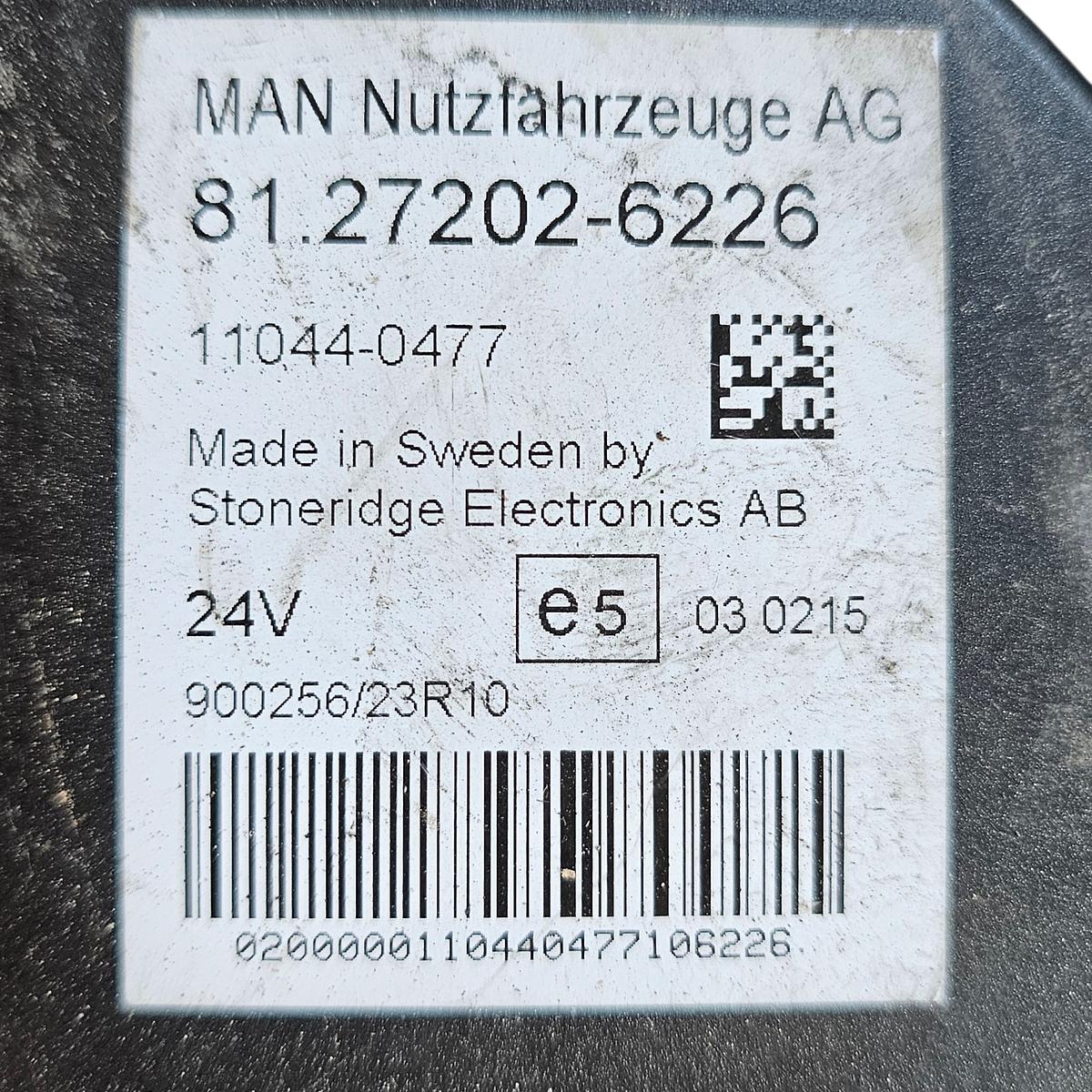 Instrument Cluster MAN – 81272026226