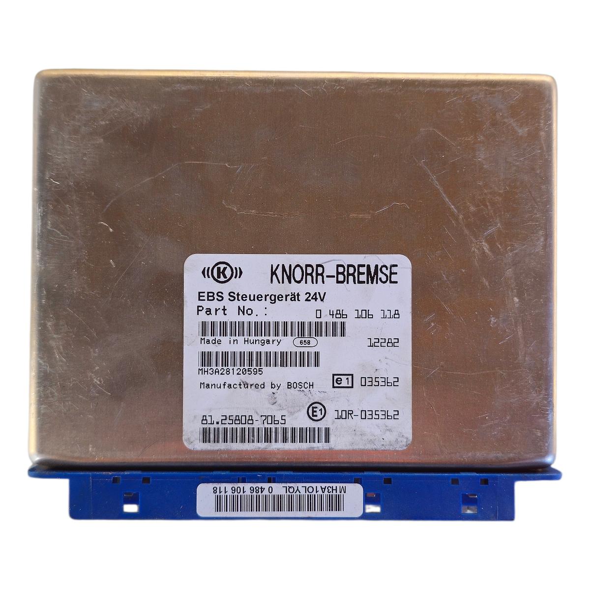 EBS Control Unit MAN 81258087065 – Knorr-Bremse 0486106118