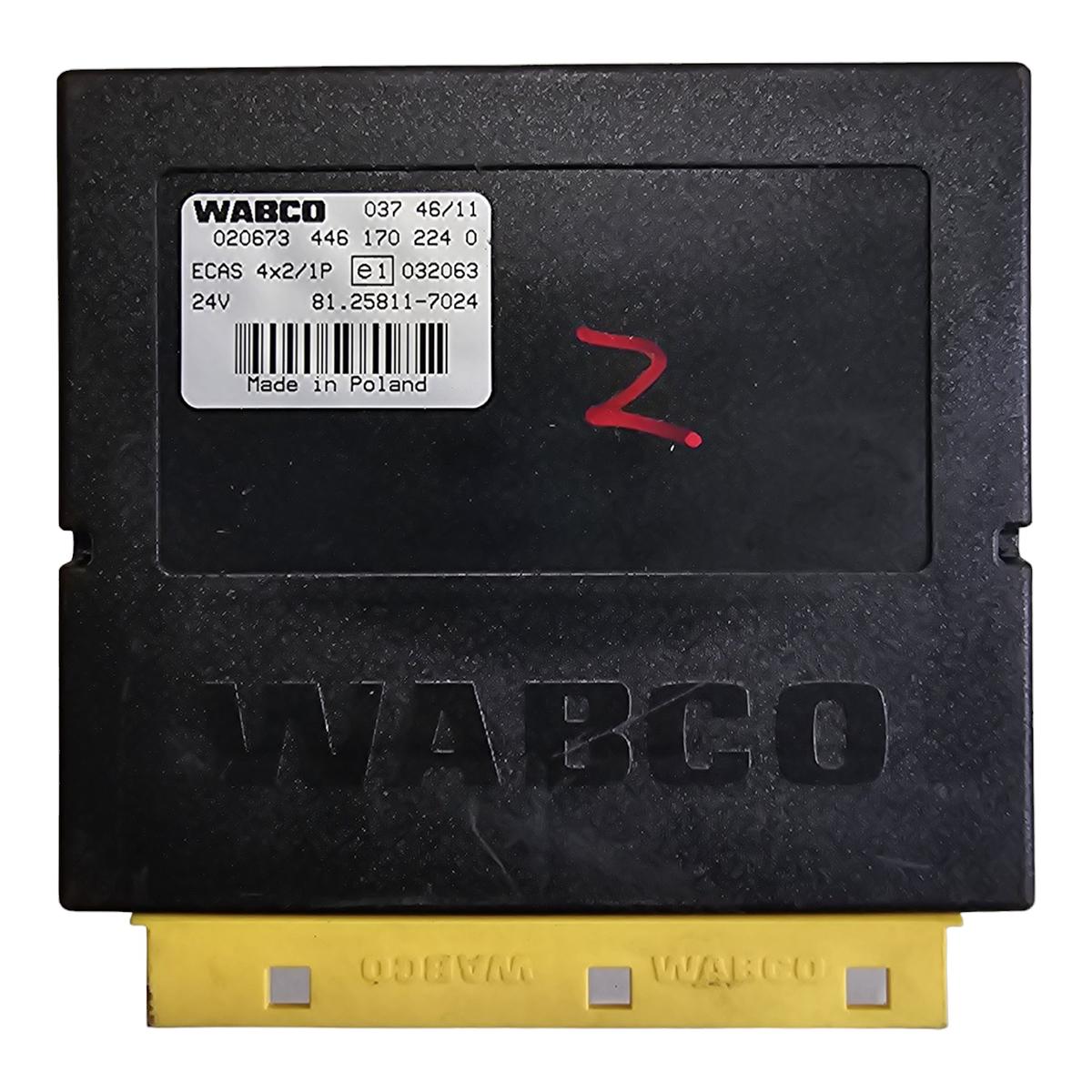 81258117024 – MAN ECAS Control Unit Wabco 4461702240 4x2/1P